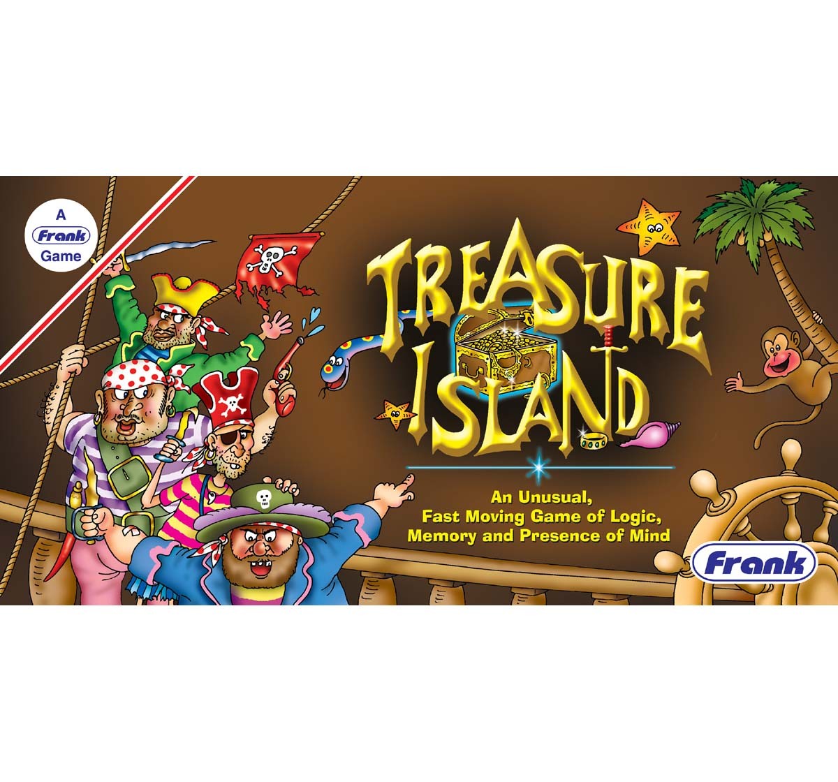 Frank Treasure Island Puzzles for Kids age 8Y+ 