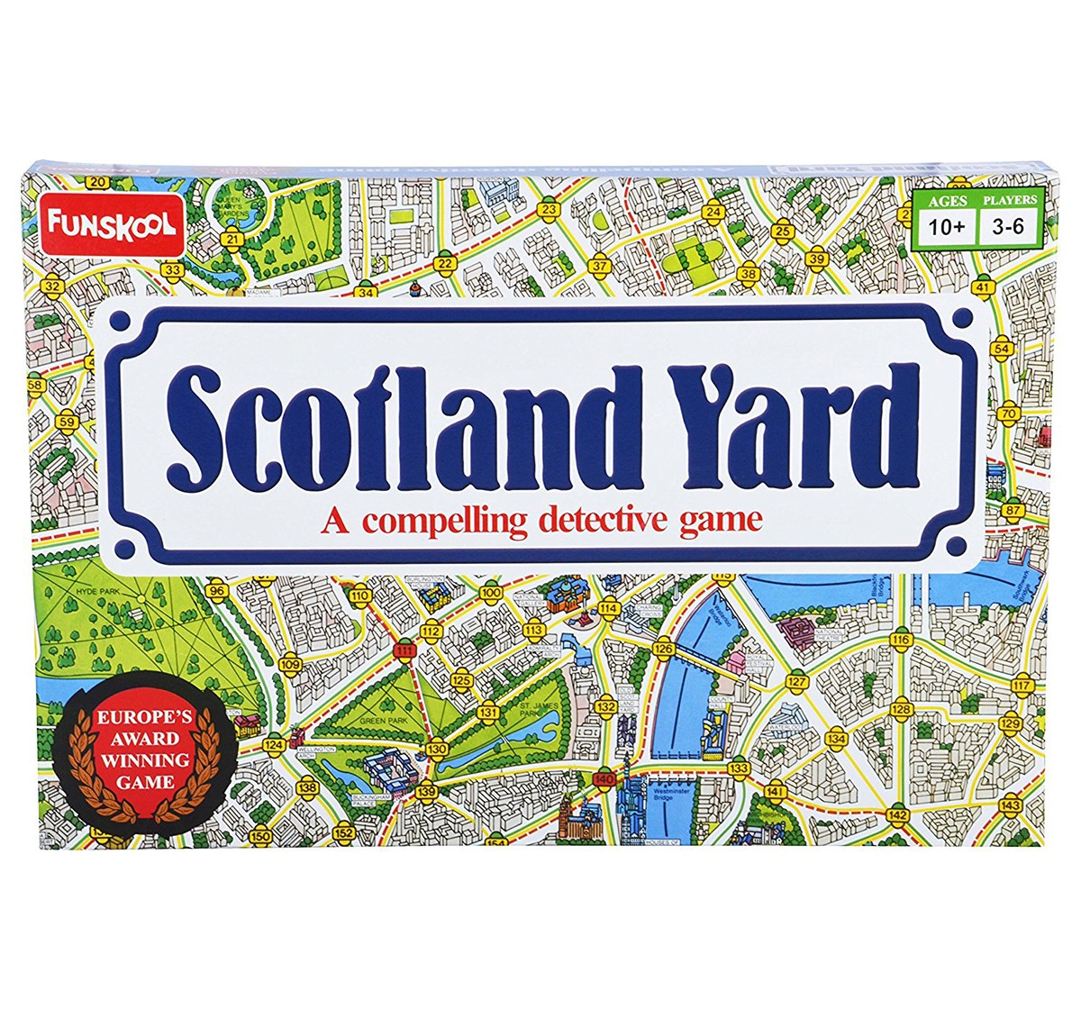 Funskool Scotland Yard Board Games for Kids age 10Y+ 
