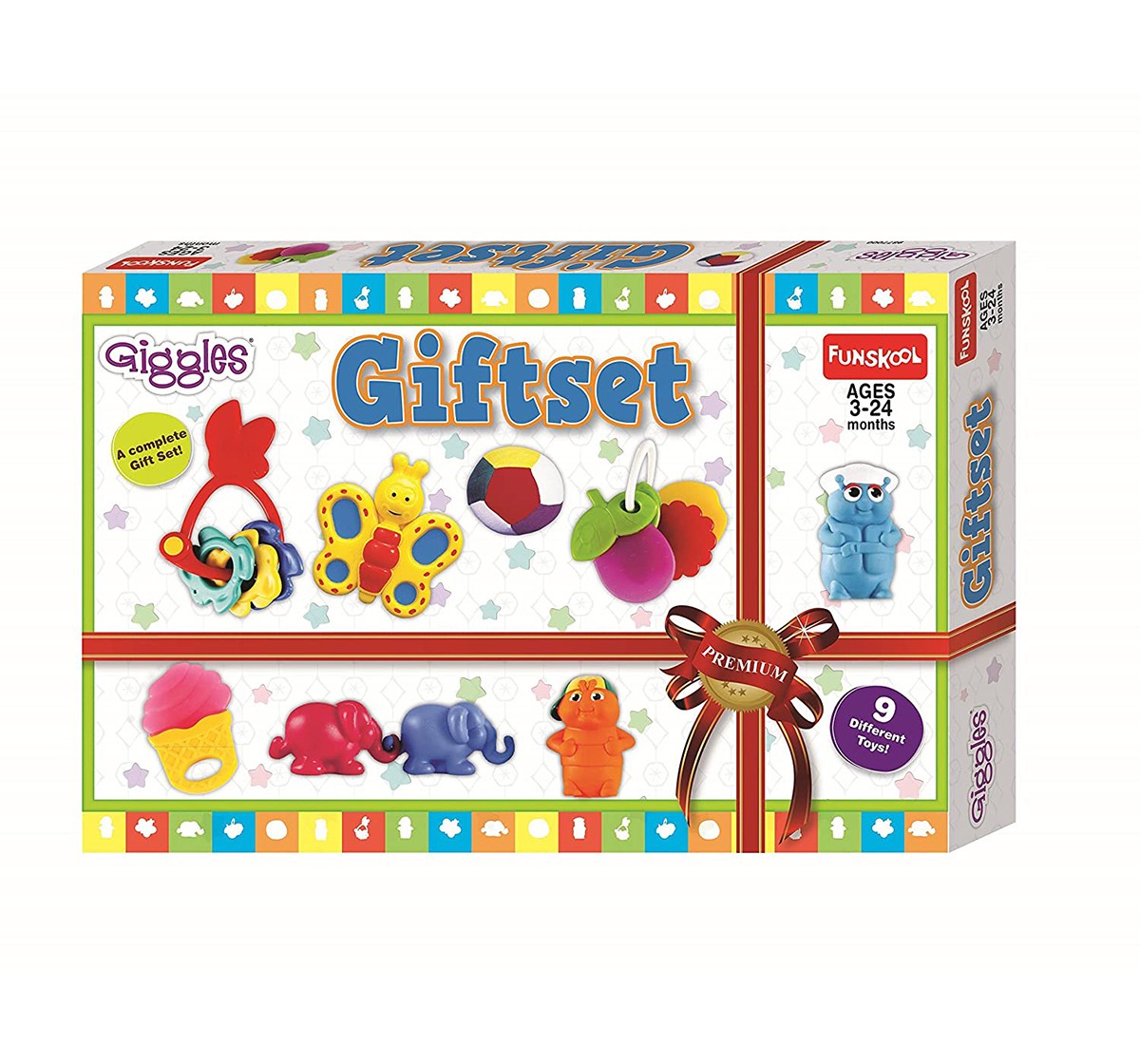 Giggles Gift Set New Born for Kids age 12M+ 