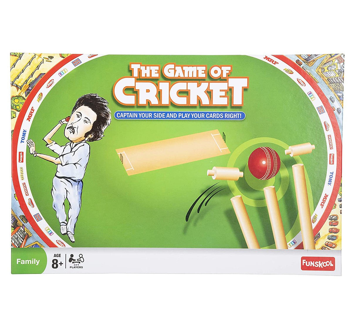 Funskool  The Game Of Cricket, 4Y+ (Multicolor)