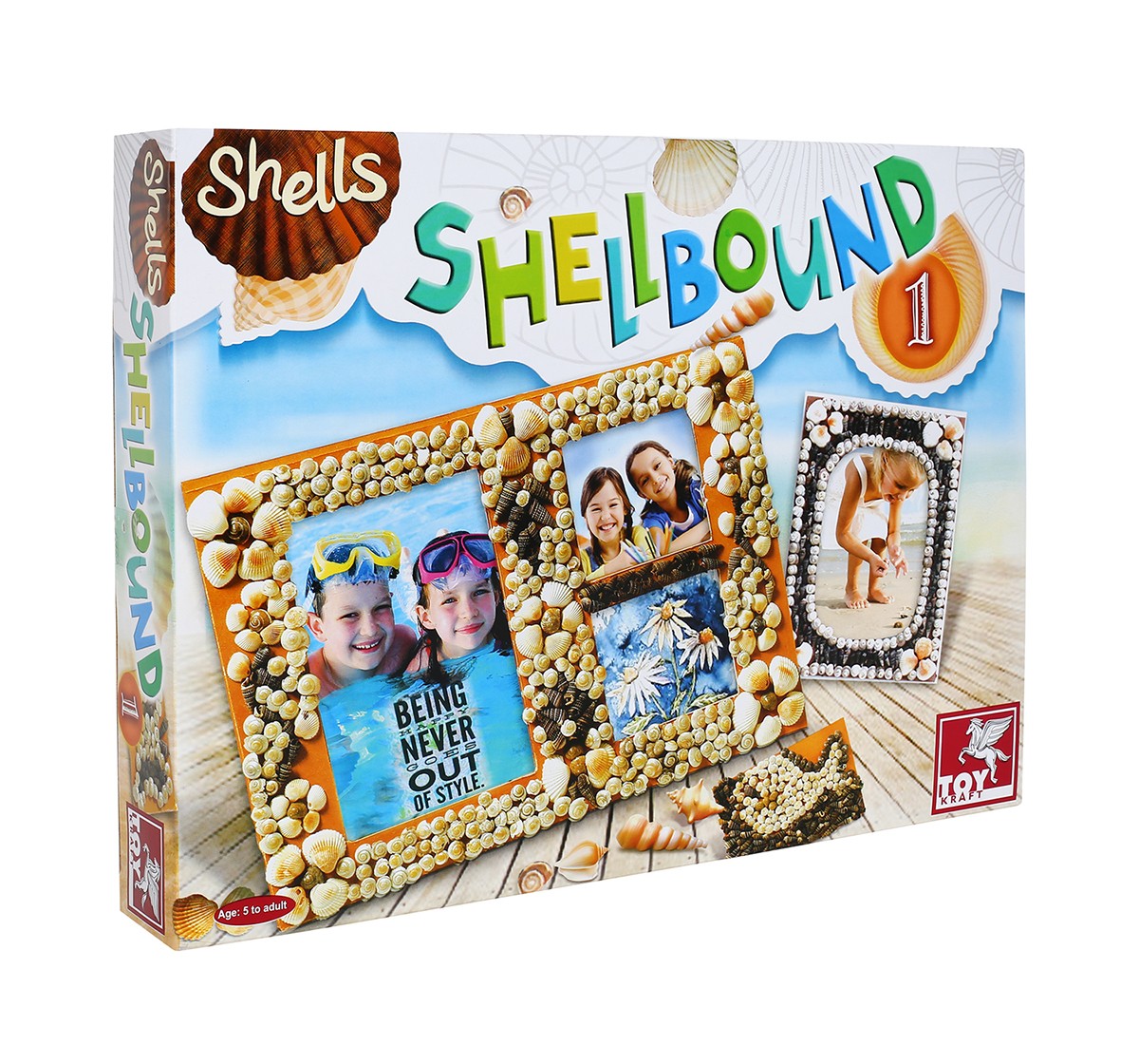 Toy Kraft Shellbound-1 DIY Art & Craft Kits for Kids age 5Y+ 
