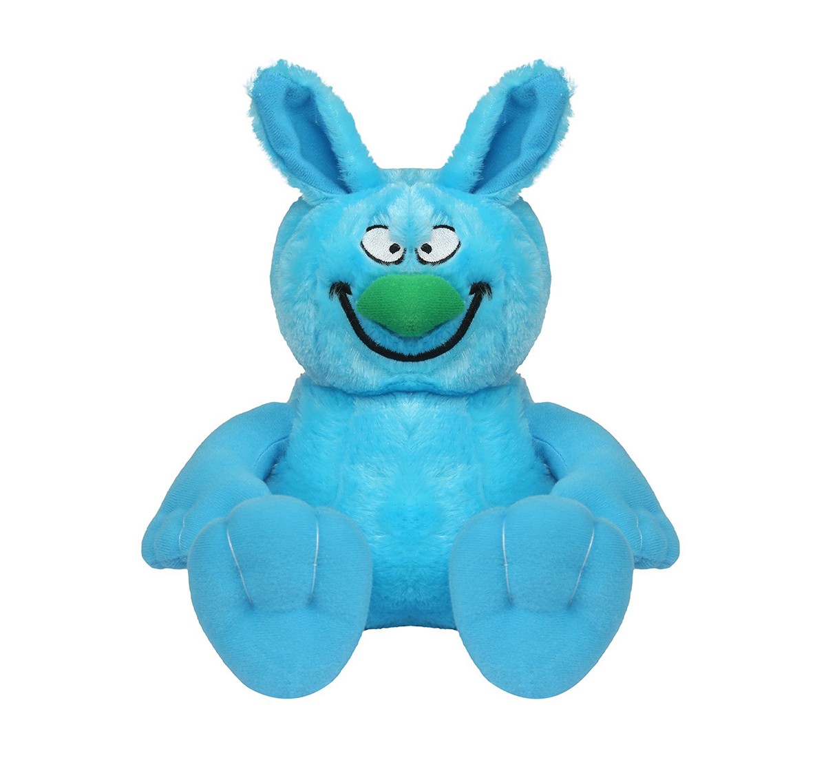 Hamleys Movers & Shakers- Ziggles Blue Interactive Soft Toys for Kids age 3Y+ - 13.7 Cm (Blue)
