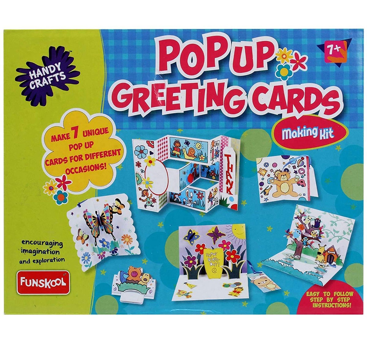 Handycraft Pop up greeting cards - 2014 (Multi color)