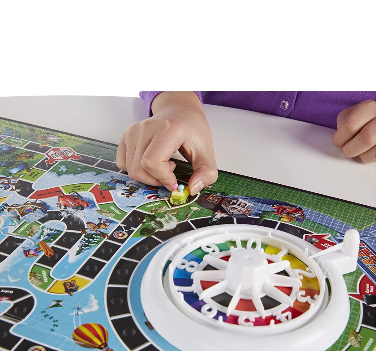 Hasbro Gaming Game Of Life Electronic Banking Board Games for Kids 8Y+, Multicolour