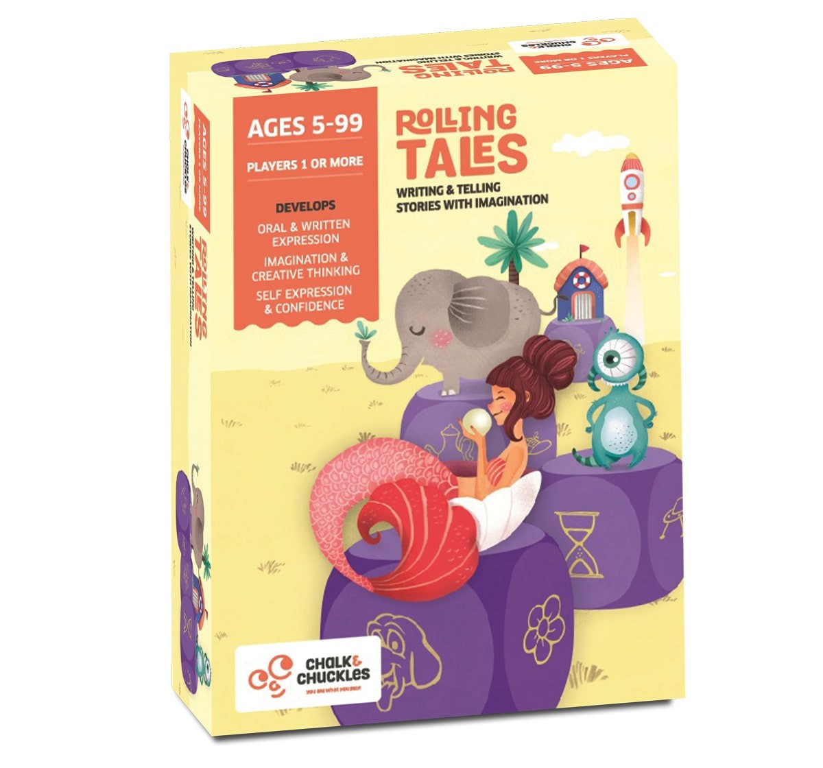 Chalk and Chuckles Rolling Tales,  4Y+