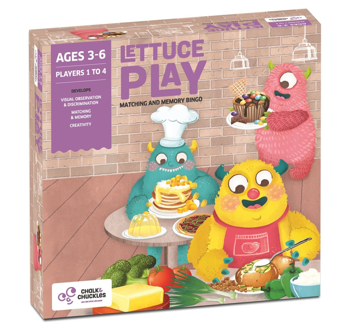 Chalk and Chuckles Lettuce Play,  4Y+