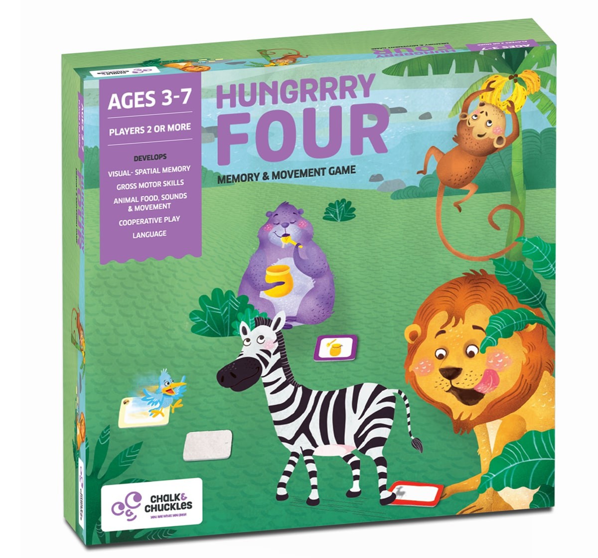 Chalk and Chuckles Hungry Four,  2Y+