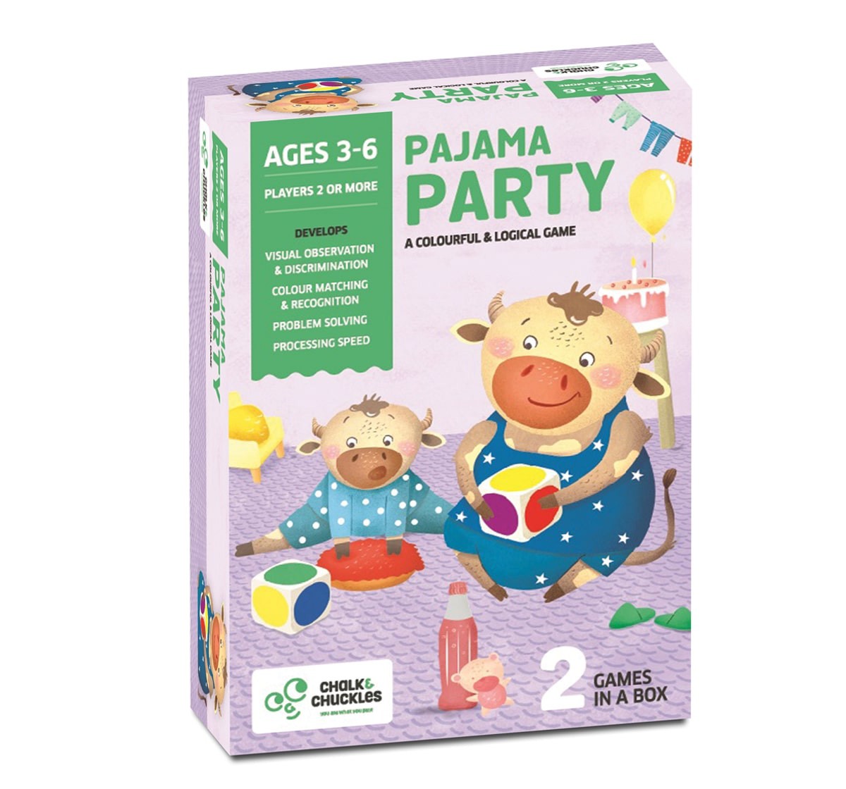 Chalk and Chuckles Pajama Party,  4Y+