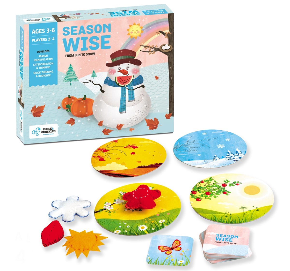Chalk and Chuckles Season Wise,  4Y+