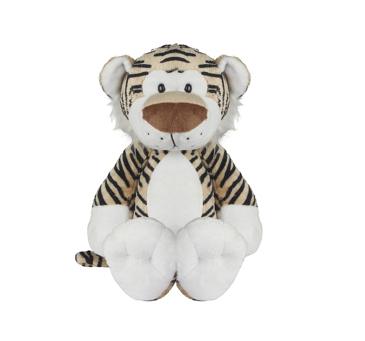  Hamleys Quirky Tiger Soft Toy (Yellow/Black)  for Kids age 2Y+ - 11 Cm 