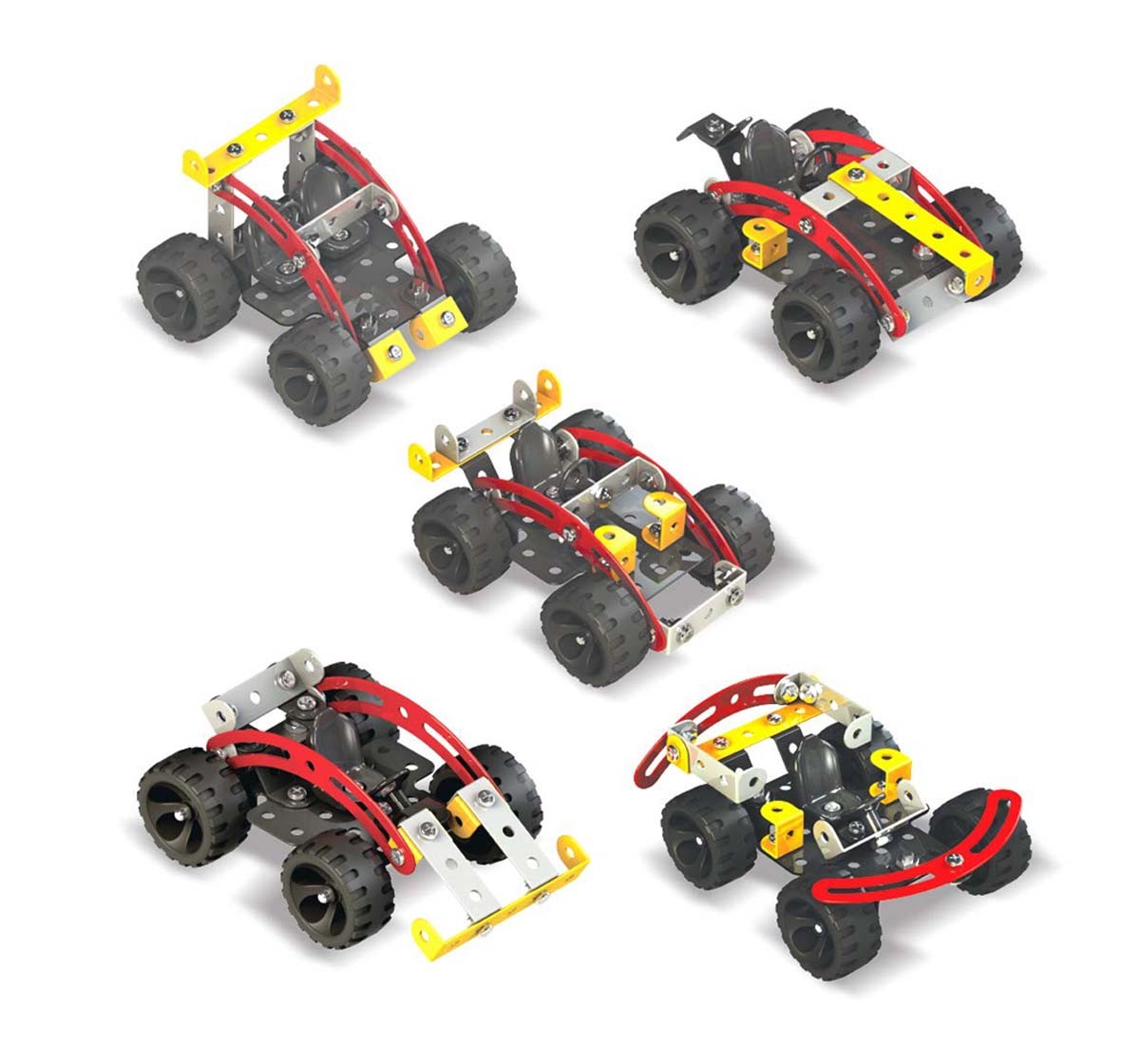 Mechanix Monster Buggies Toy, Construction Sets for age 8Y+ 