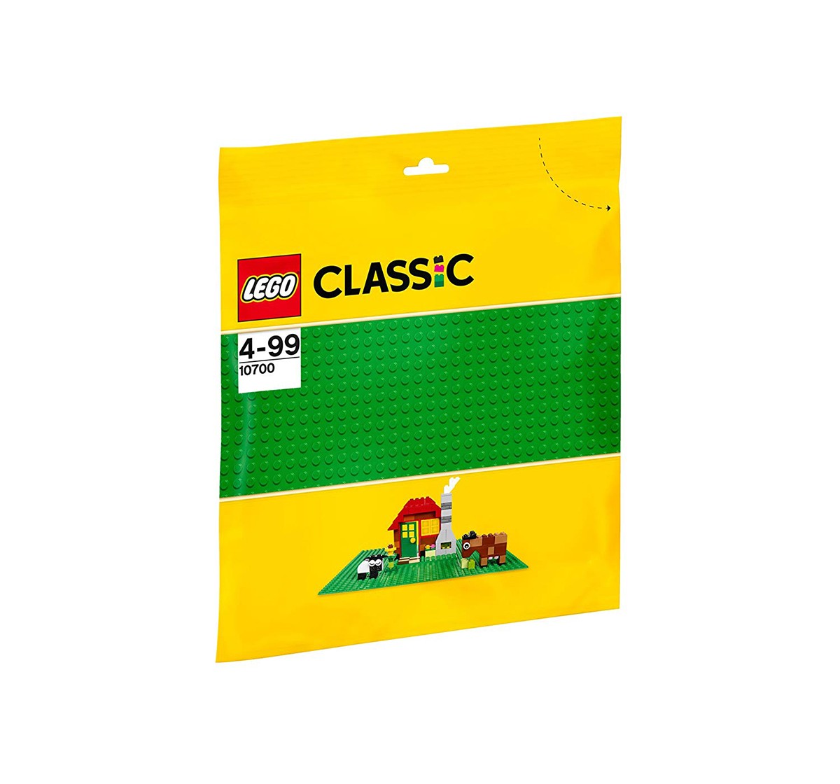 Lego Classic Baseplate Supplement 10700 (Multi Color) Blocks for Kids age 4Y+ (Green)