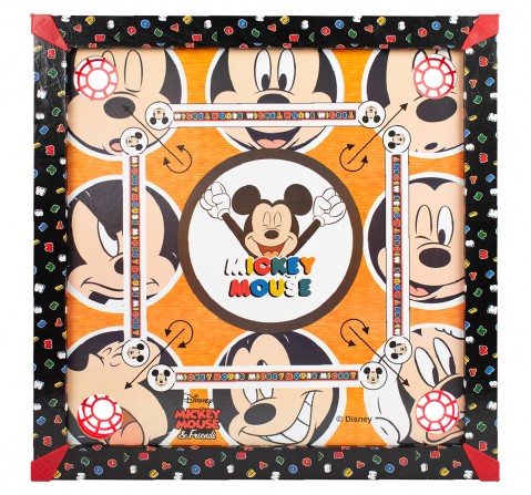 IToys Disney Mickey mouse carrom for kids (20X20), Assorted,  4Y+(Multicolour)