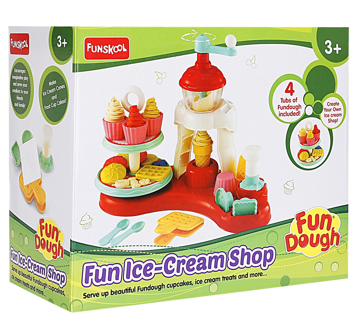 Fun Dough Ice-cream Shop Ice-cream Shop Multicolour 3Y+