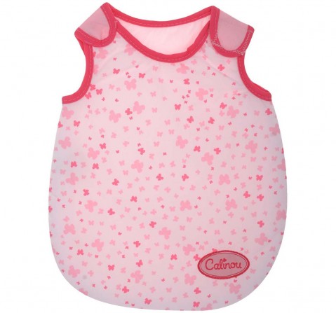 Shop Calinou Baby Sleeping Bag White Pink Dolls Accessories For Girls Age 3y Hamleys India