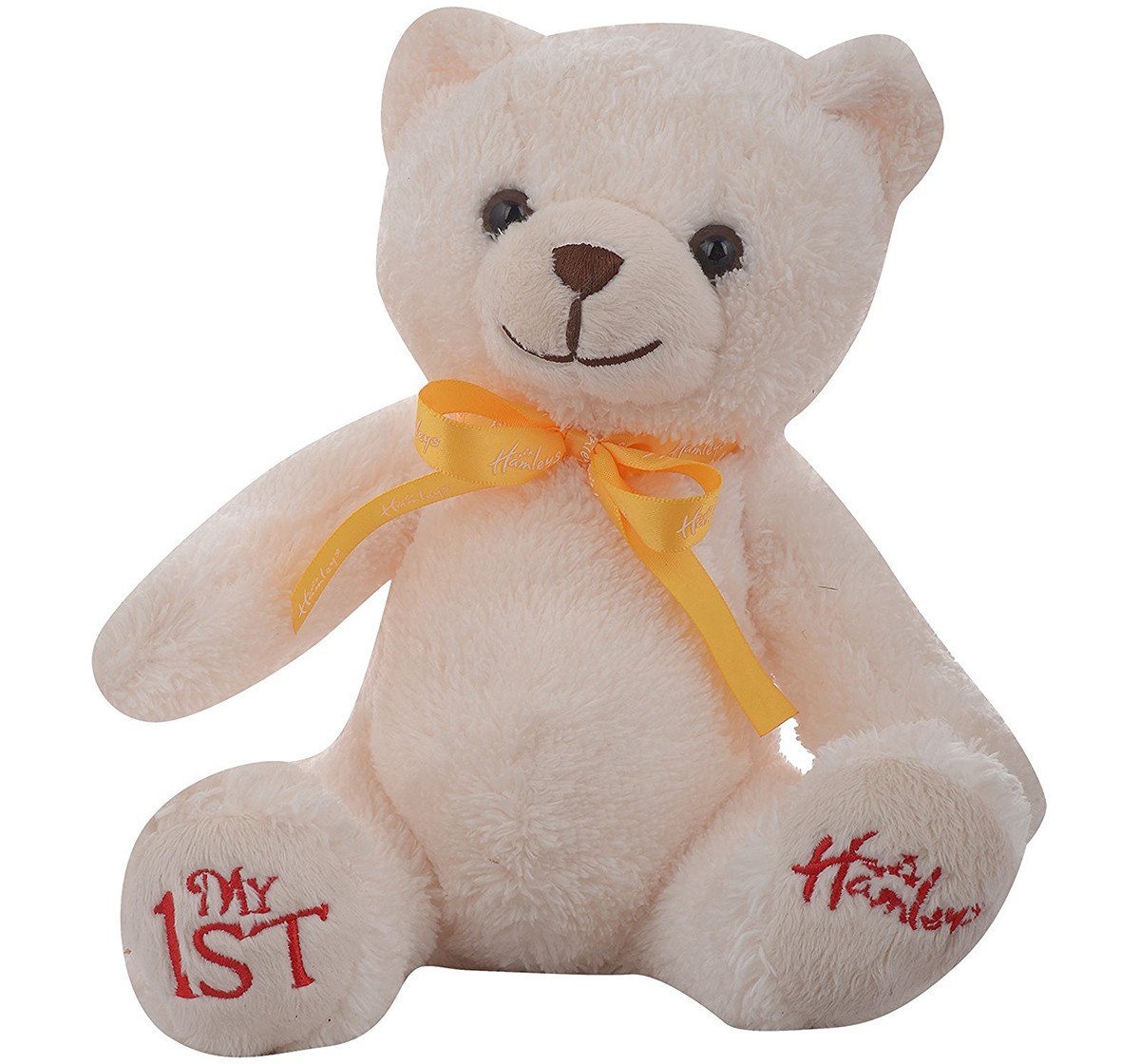 Hamleys My First Teddy Bear (White) Teddy Bears for Kids age 0M+ - 10 Cm (White)