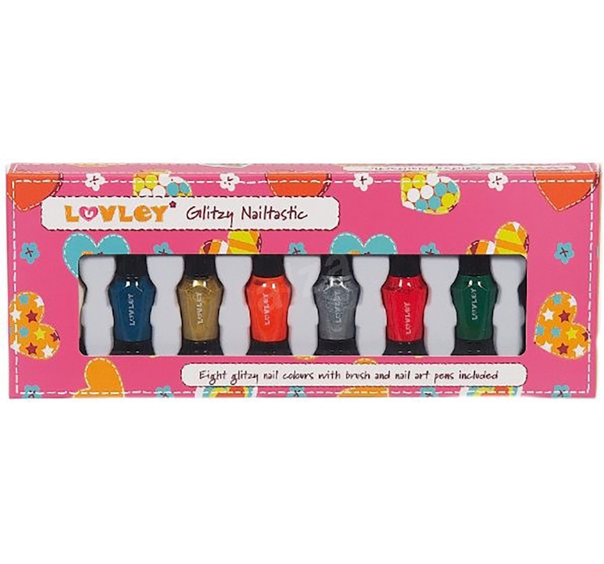 Hamleys Luvley Glitzy Nailtastic Toileteries and Makeup for age 6Y+ 