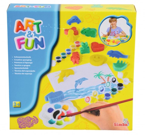 Simba Art and Fun Sponge Technic Multicolor 3Y+