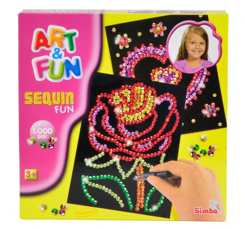 Simba Art and Fun Sequin Fun Flowerheart Multicolor 3Y+
