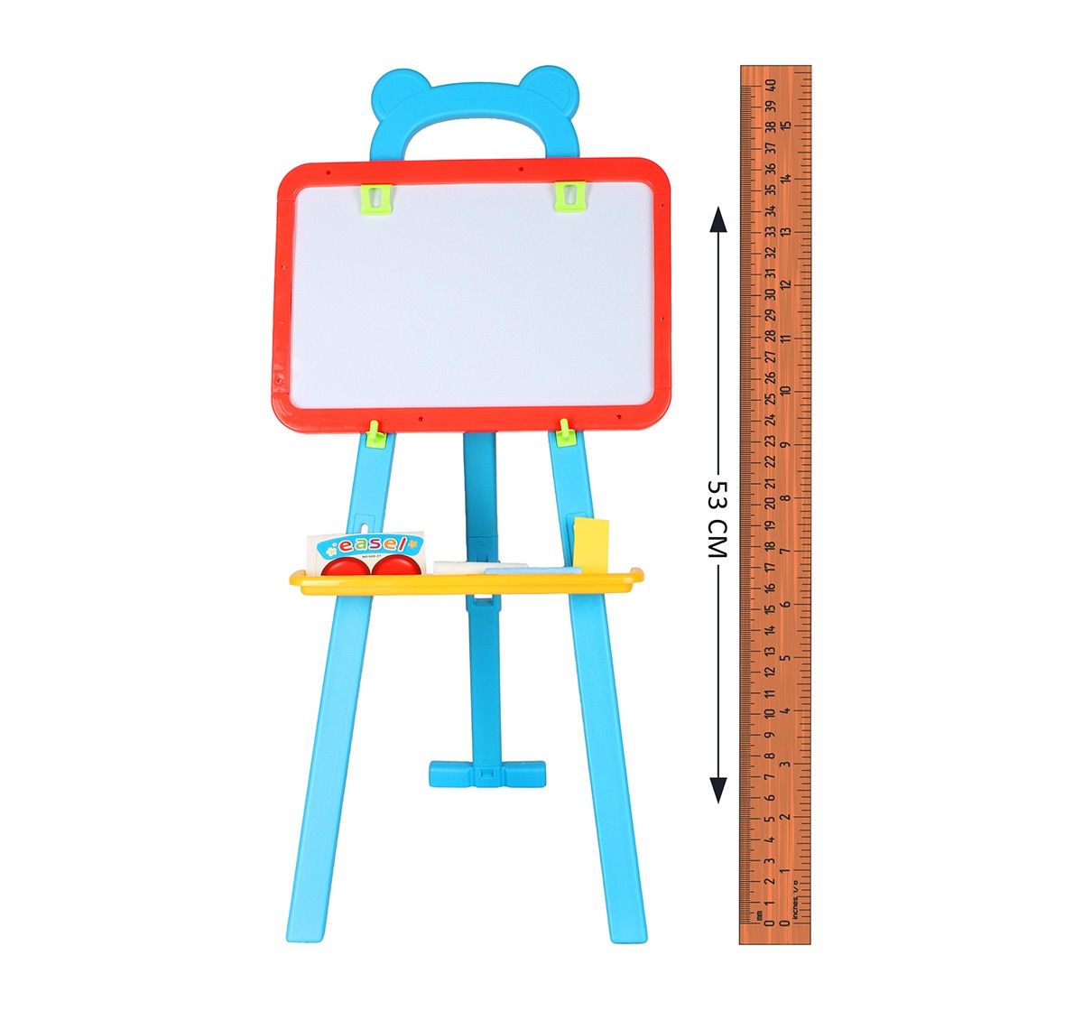 Comdaq Standing Multi Color Easel Board for Kids age 3Y+ 