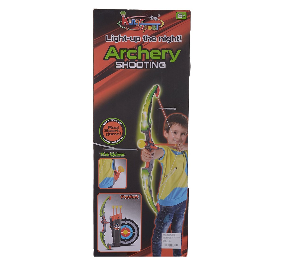 Comdaq Bow And Arrow Set with Dart Target Board for Kids age 8Y+ (Green)