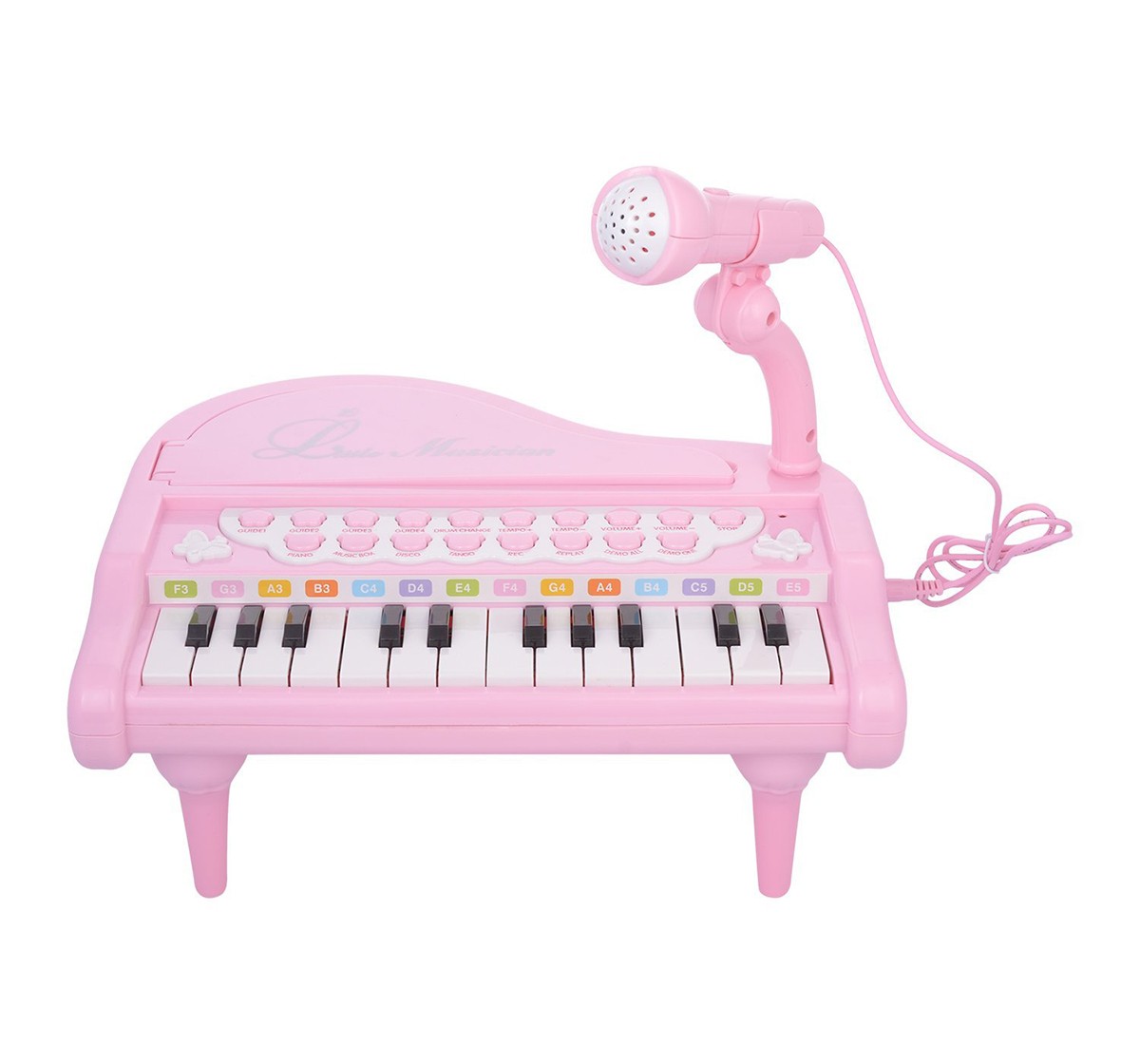 Baoli Comdaq Mini Table Top Piano for Kids age 3Y+ (Pink)
