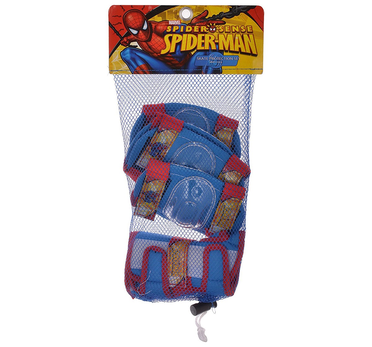 Marvel Disney Mesuca Spiderman Sports Protection - Set Of 6 Ball, Sports & Accessories for Kids age 5Y+ 