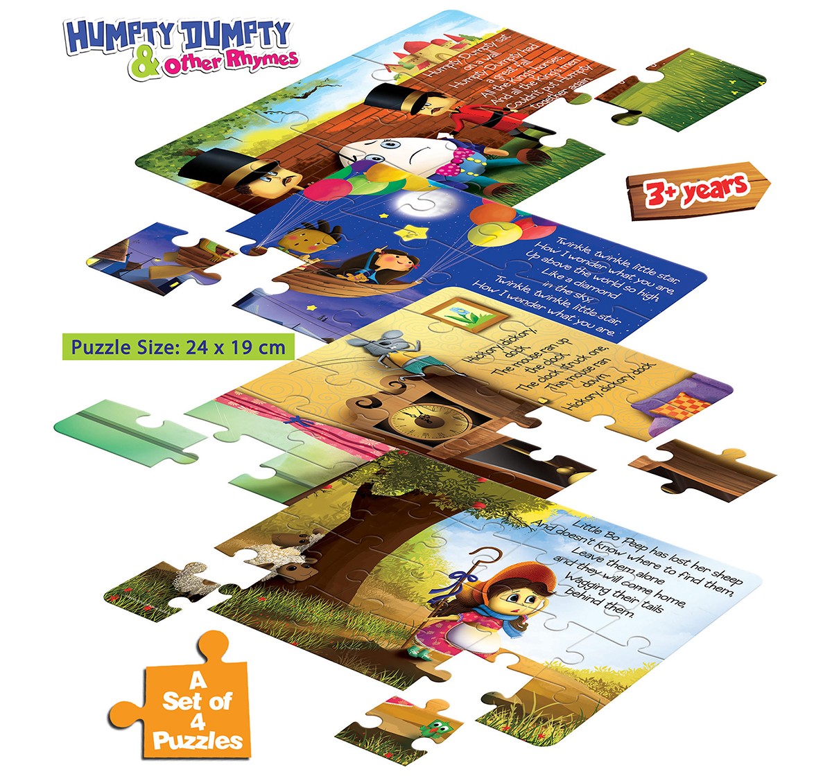 Frank Humpty Dumpty And Other Rhymes Puzzle Puzzles for Kids Age 3Y+