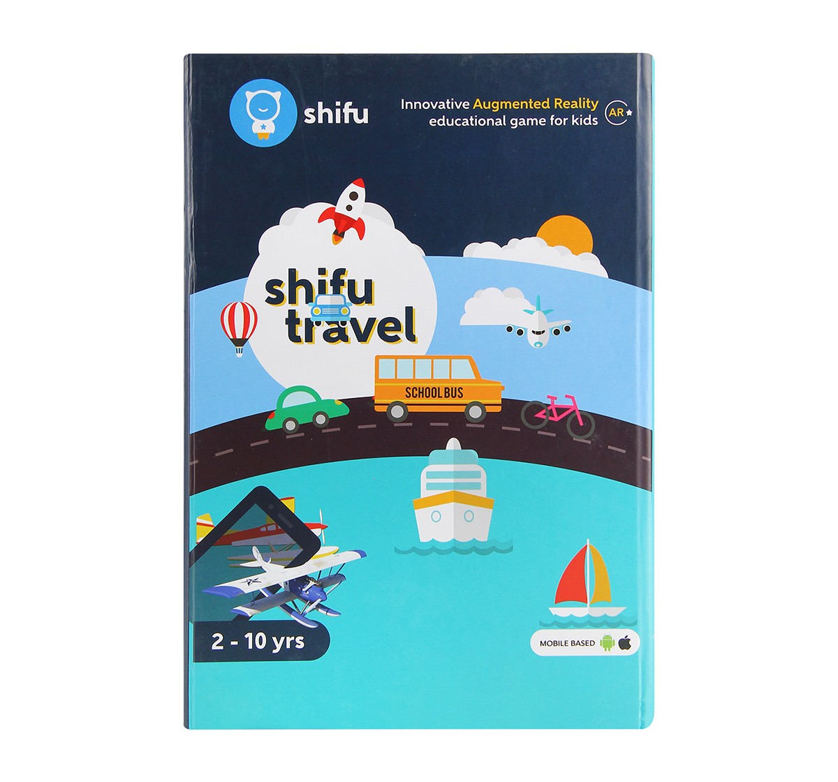 Playshifu Travel Augmented Reality Learning Games - Ios & Android (60 Vehicle Cards) Science Kits for Kids age 24M+ 