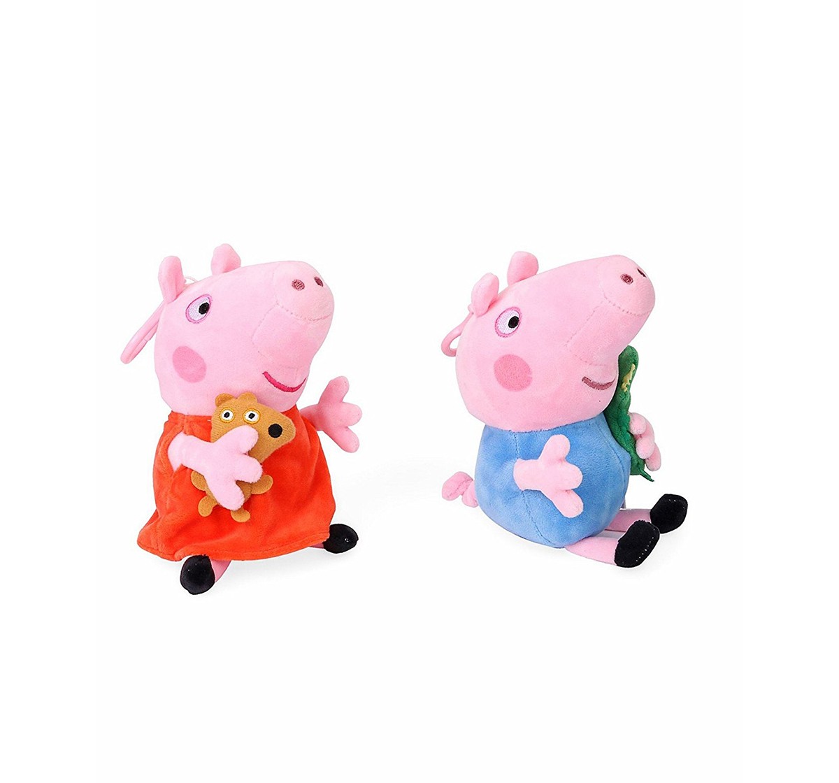 Peppa Pig Family Soft Toy Gift Box Combo Multi Color for Kids age 12M+ - 22 Cm 