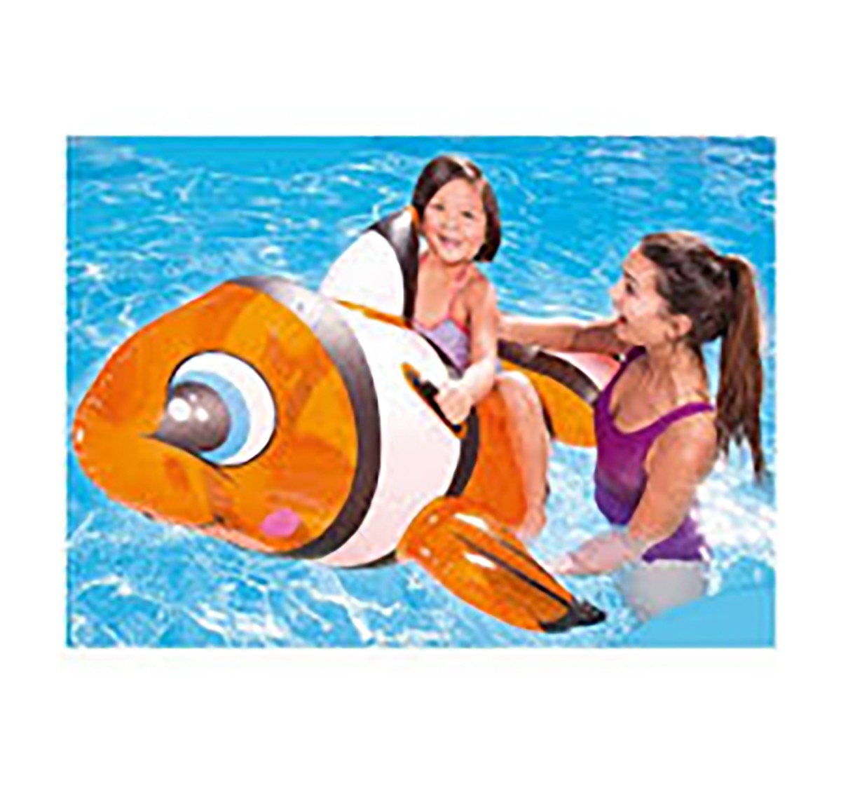 Bestway Fish Ride On - Orange Outdoor Leisure for Kids age 3Y+ (Orange)