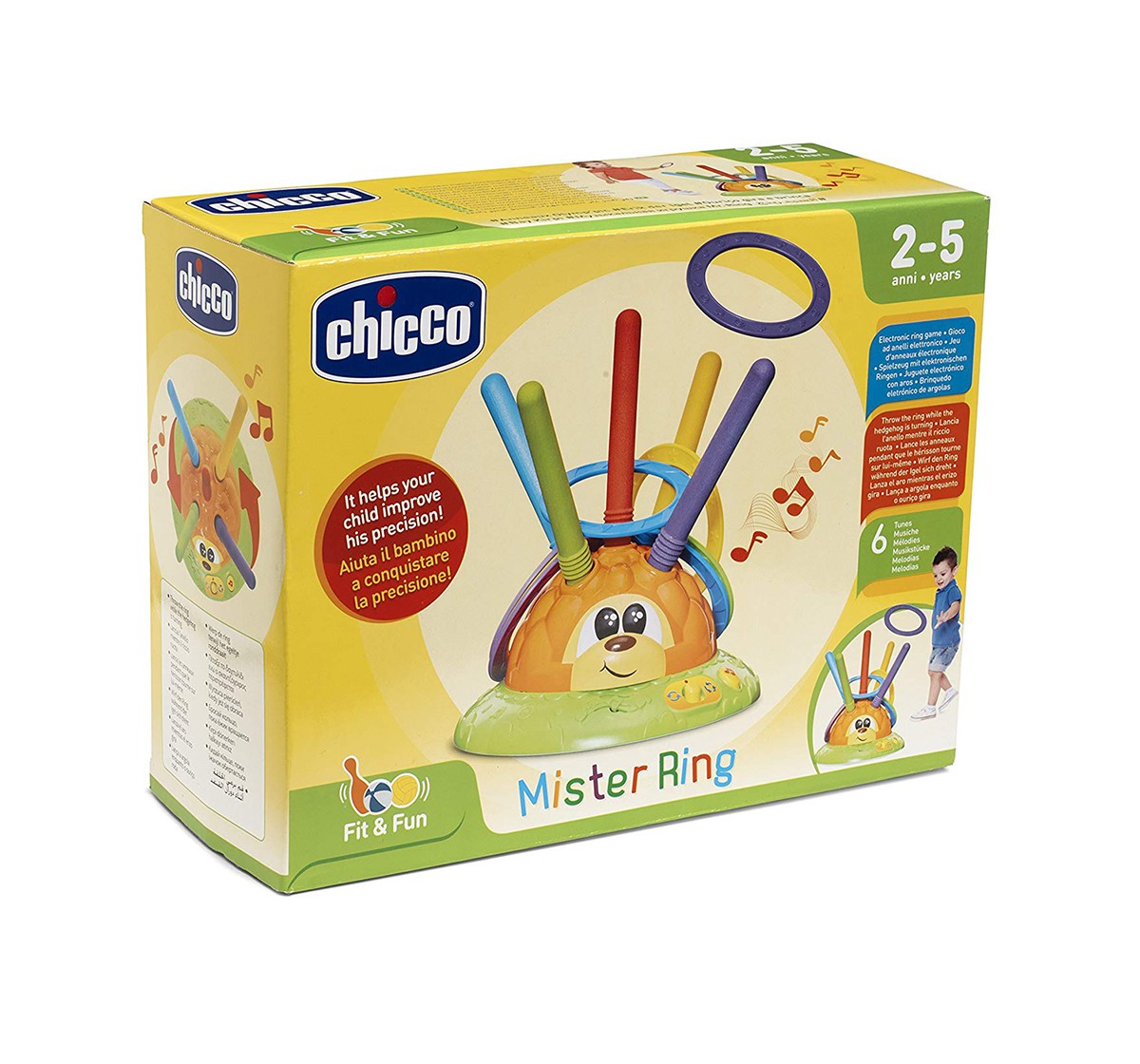 Chicco Mister Ring Activity Toy for Kids age 24M+ 