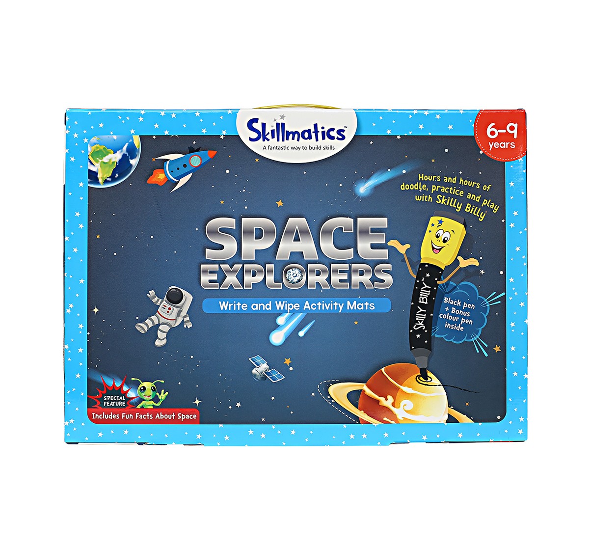  Skillmatics Educational Game Space Explorers 6-9 Years, Multi Color Games for Kids age 6Y+ 