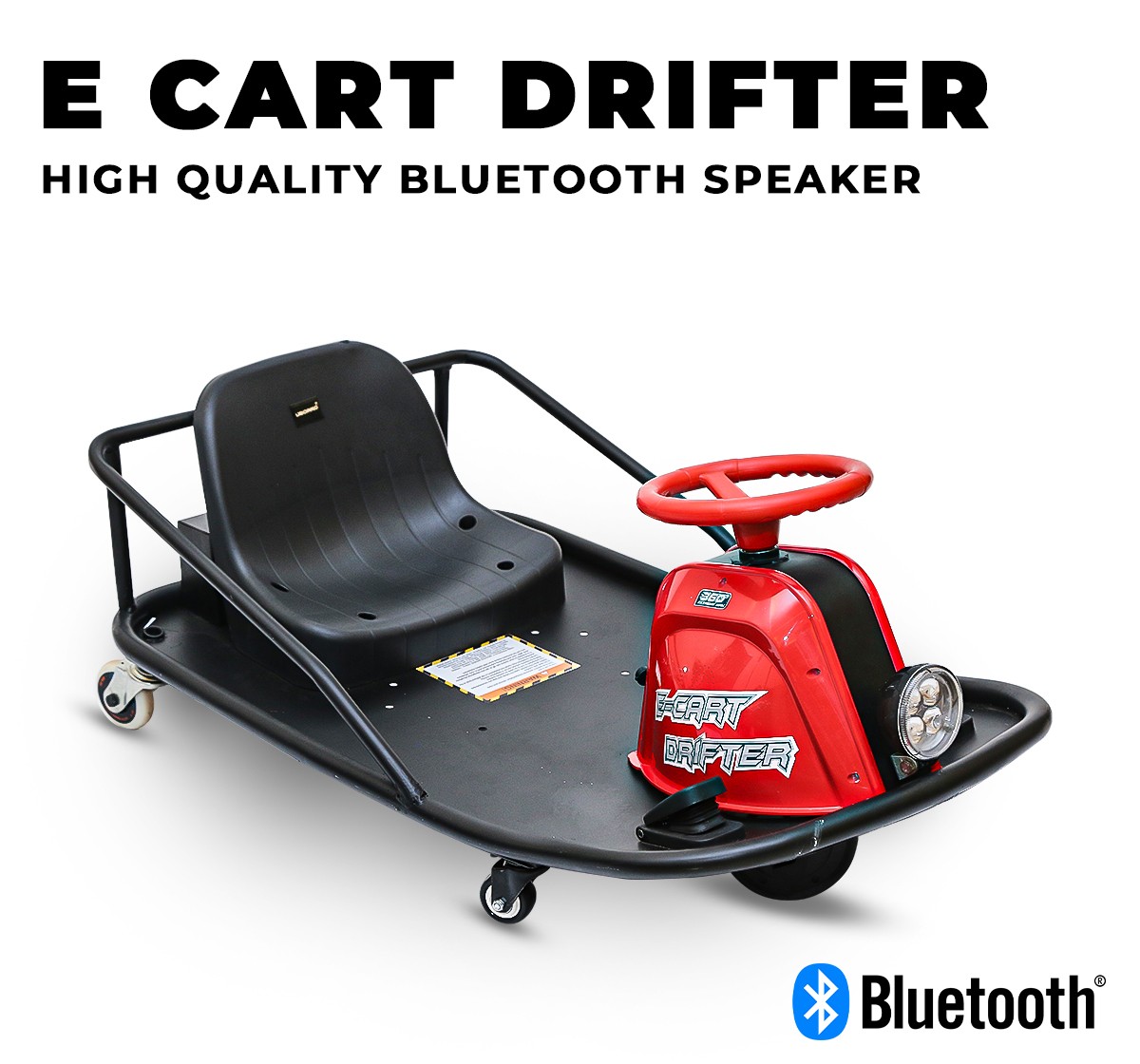 Uboard E-Cart Drifter EV Blue Novelty Rideons for Kids age 14Y+