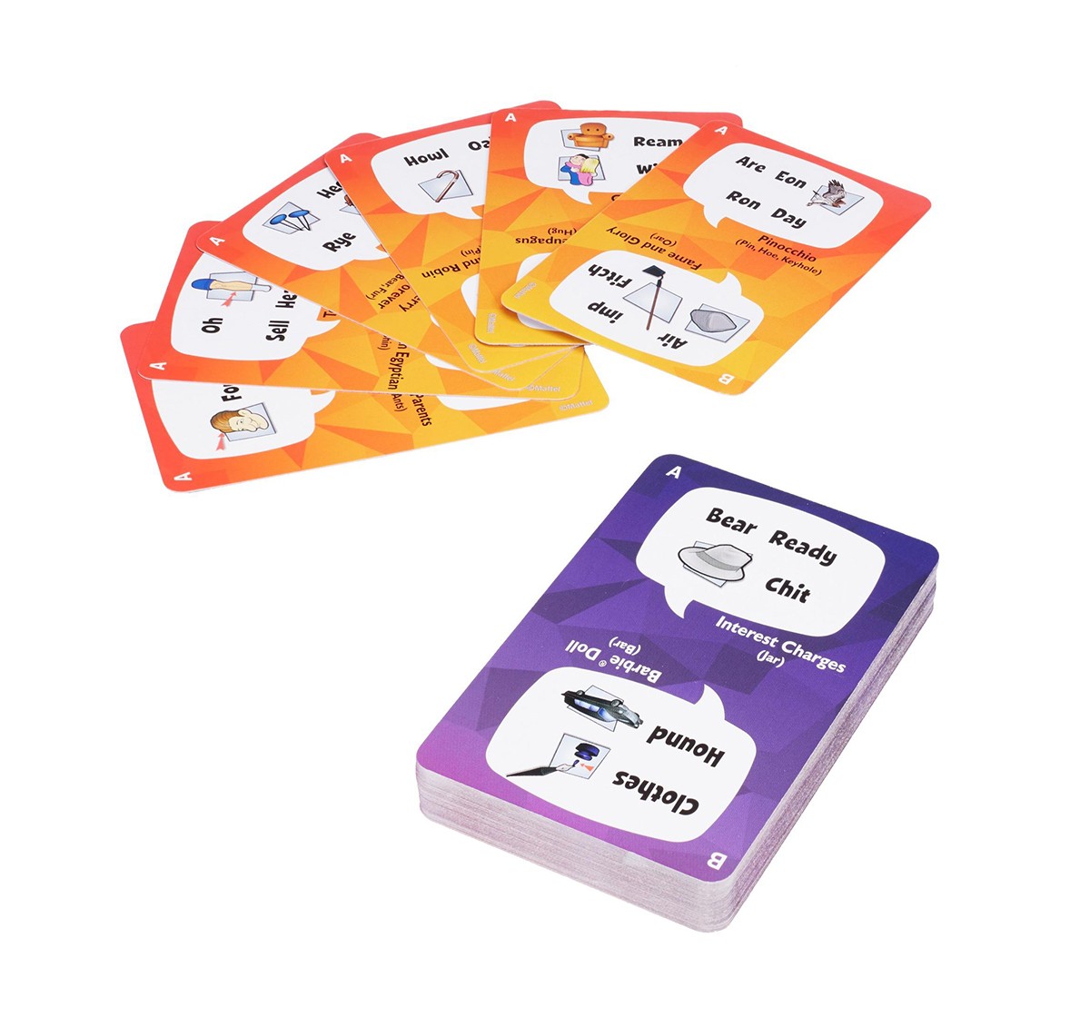 Mattel Mad Gab Card Game Games for Kids age 7Y+ 