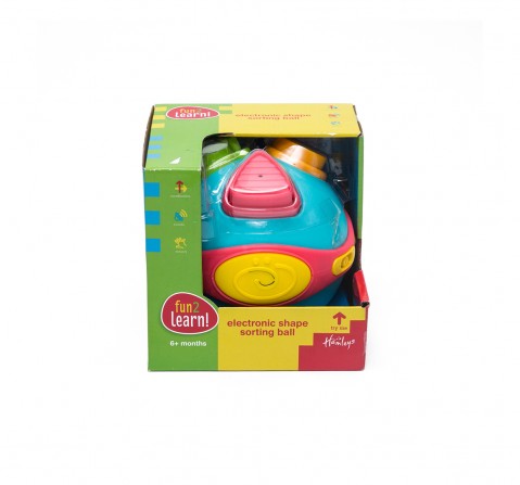 Hamleys Electronic Shape Sorting Ball Activity Toys for Kids age 6M+ 