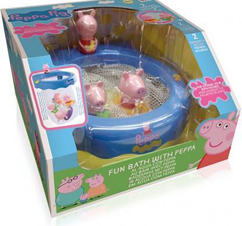 Peppa Pig Fun Bath with Peppa Bath Toys & Accessories for Kids age 2Y+ 