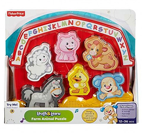 Fisher Price Laugh And Learn Puzzle Assorted Learning Toys for Kids age 12M+ 