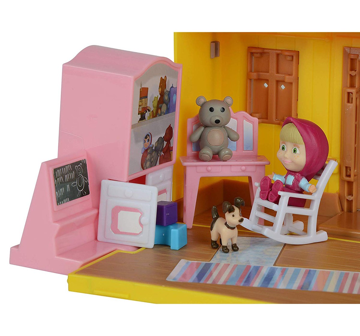 Masha And The Bear - Masha Playset "Mashas House" Doll House & Accessories for age 3Y+ 