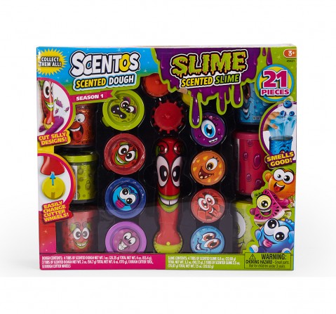 Scentos Slime & Dough 21 Pcs Set Clay for Kids age 3Y+ 