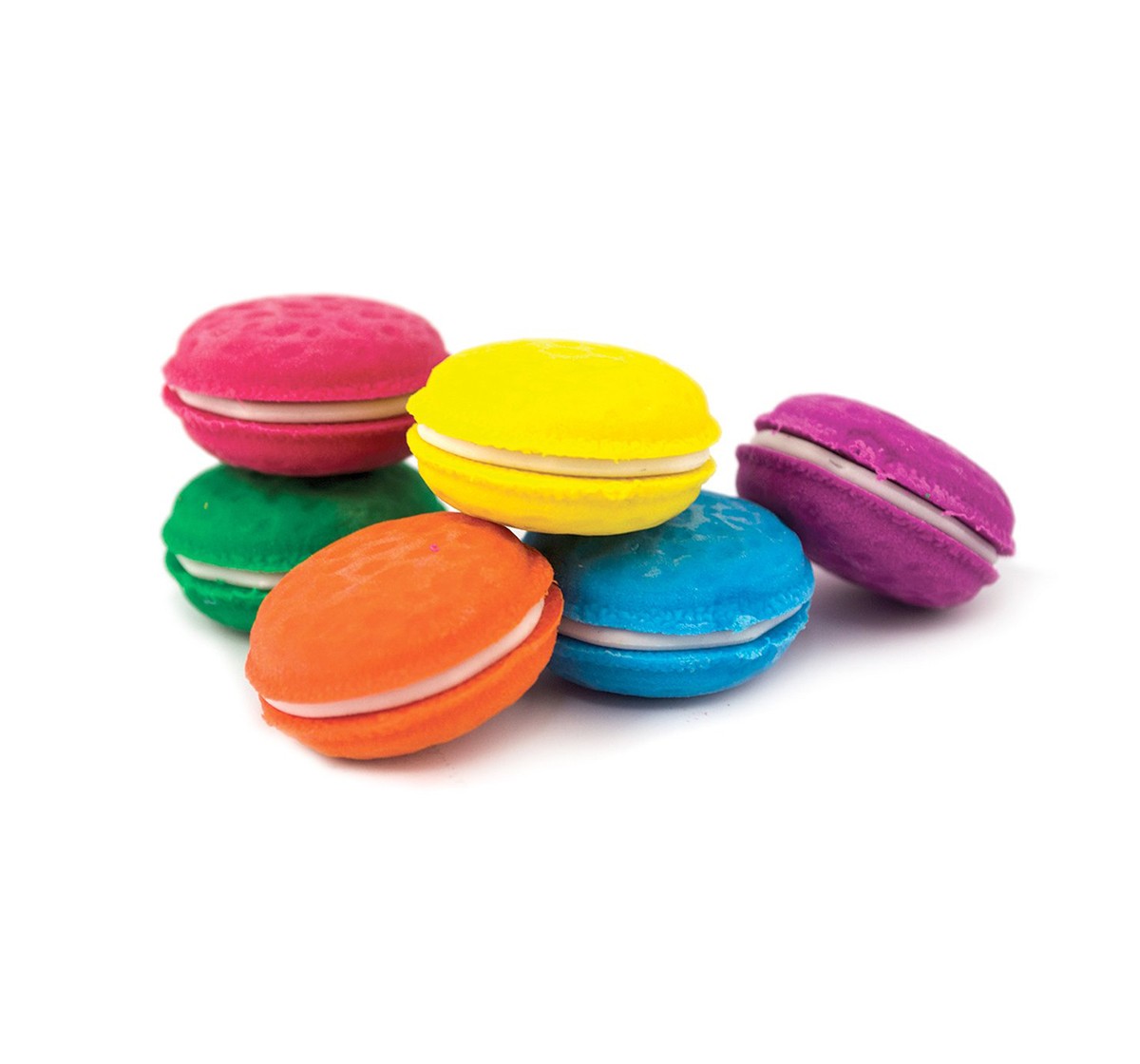 Ooly Macaron Scented Erasers  School Stationery for Kids age 3Y+ 