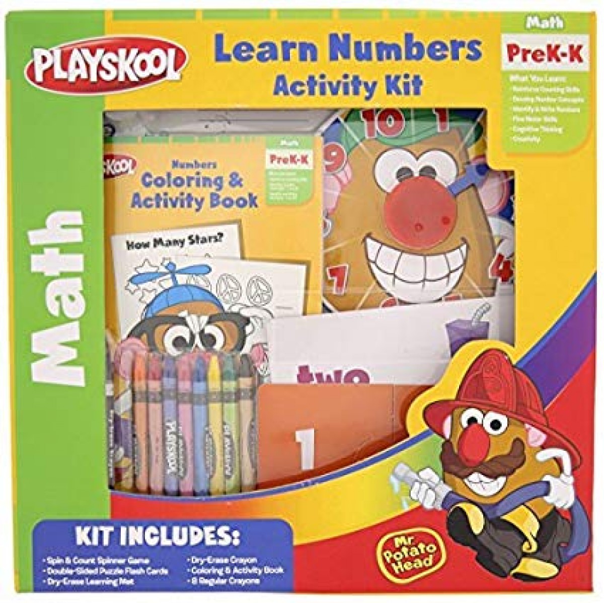 Playskool Learning Numbers  Activity Kit-Multicolor School Stationery for Kids age 3Y+ 