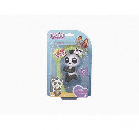 Fingerlings Baby Panda Drew Robotics for Kids age 4Y+ (White)