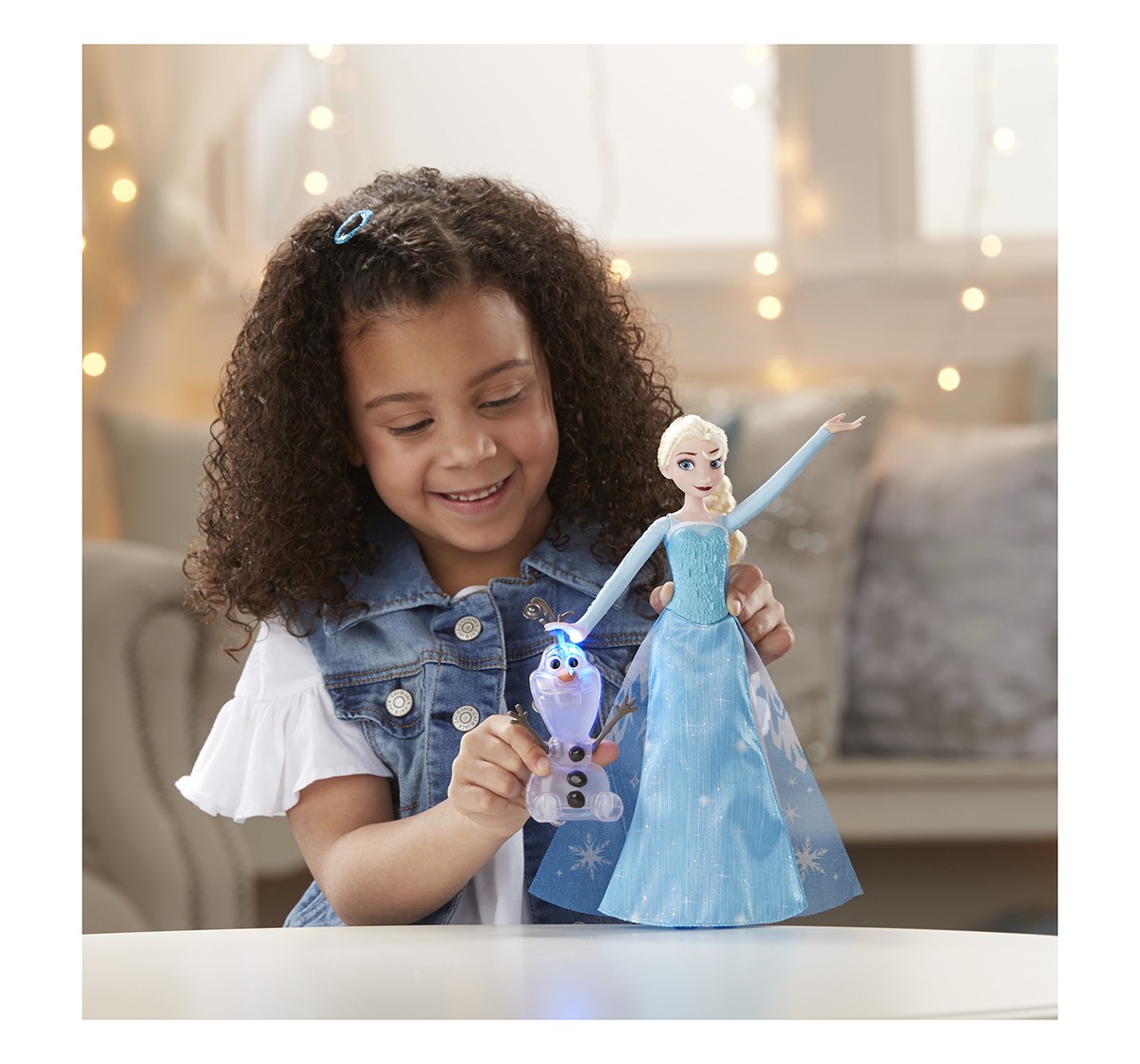  Disney Frozen Icy Lights Elsa Dolls & Accessories for age 3Y+ 