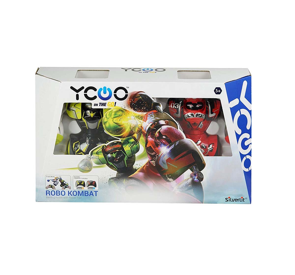 Silverlit Ycoo On The Go! Robo Kombat - Twin Pack Robotics for Kids age 5Y+ 