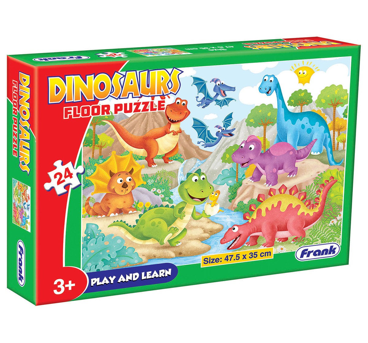 Frank Dinosaurs Floor Puzzle for Kids age 3Y+ 