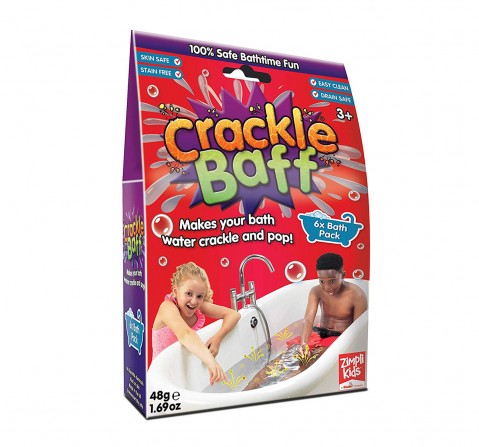 Zimpli Kids Simba Crackle Baff - Pack Of 6 Sand, Slime & Others for Kids age 3Y+ 