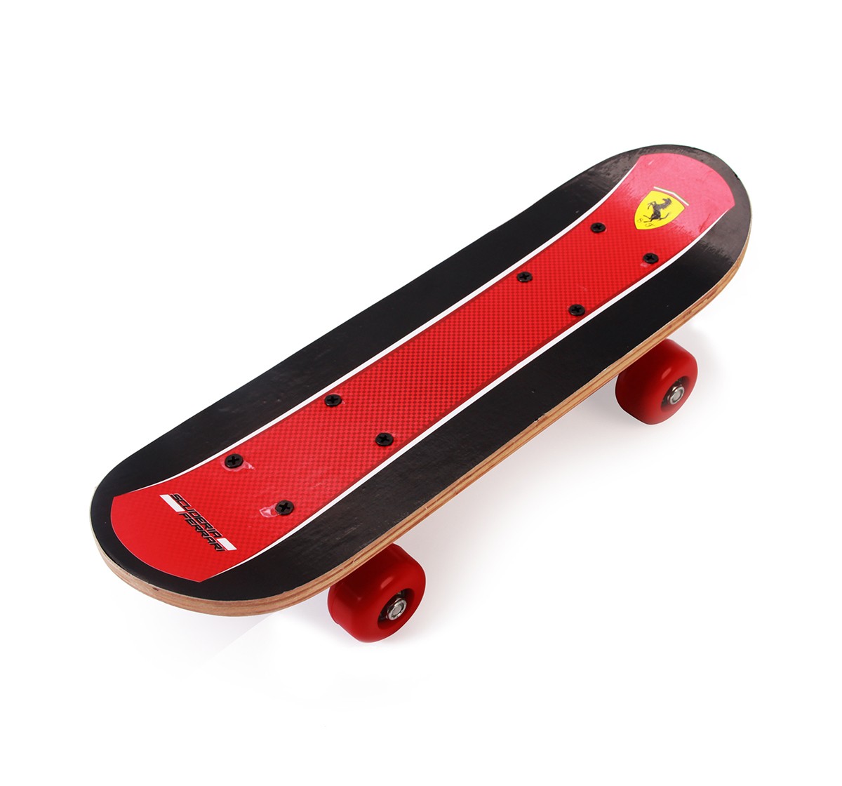 Ferrari Mini Skateboard - Skates and Skateboards for Kids age 3Y+ (Red)