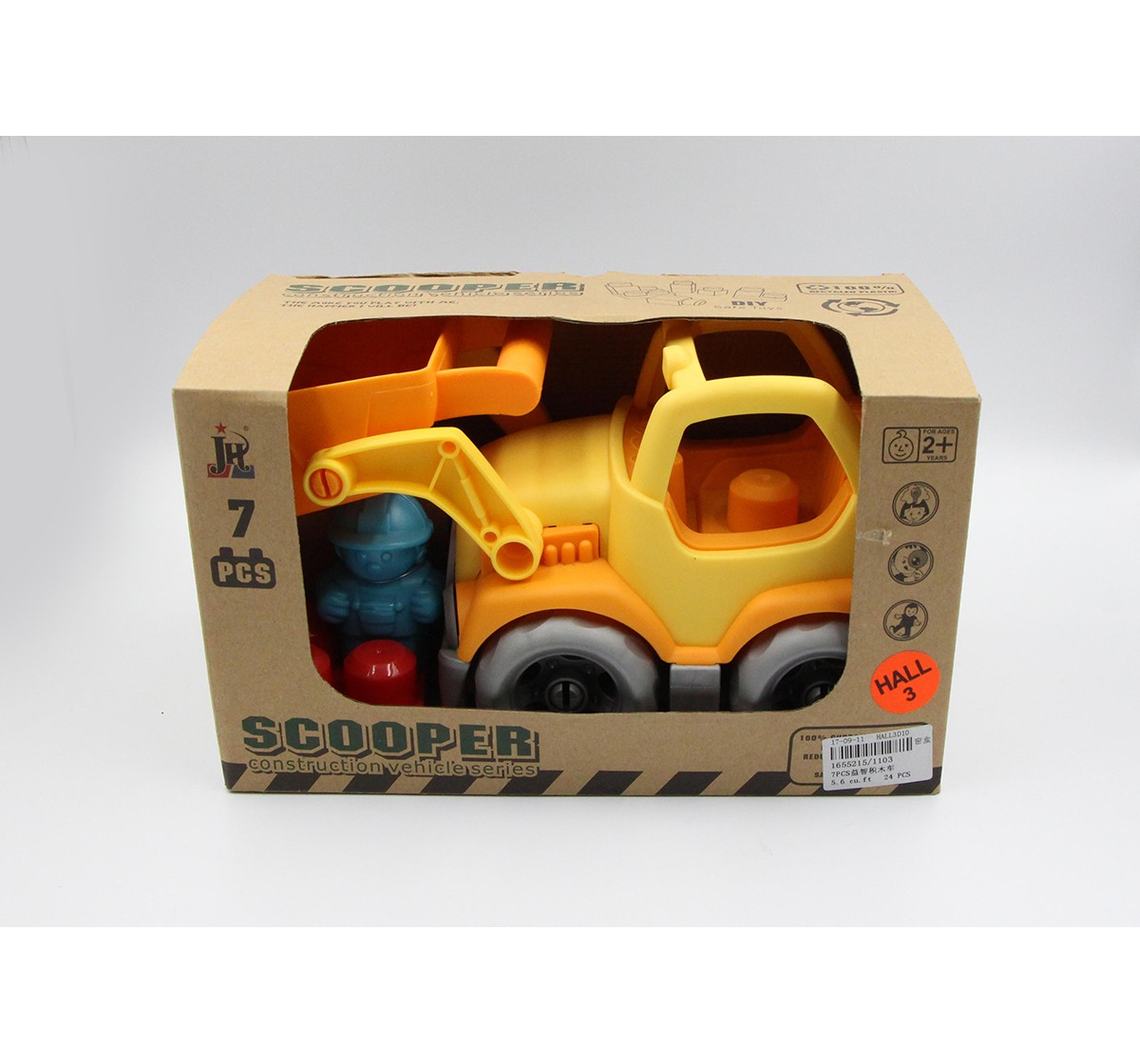 Comdaq Construction Scooper Set for Kids age 3Y+ 