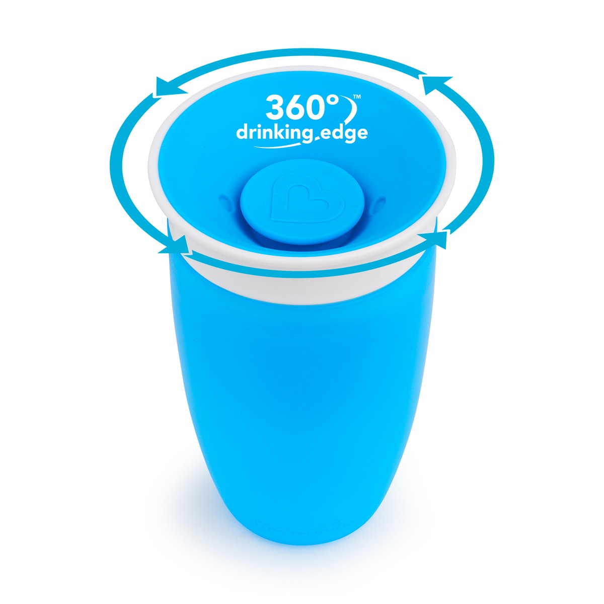Munchkin 10oz Miracle 360° Trainer Cup™ With lid, Blue